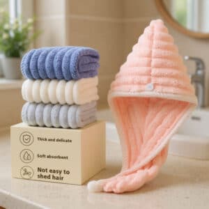 Hair drying towel